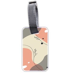 Pattern Line Art Texture Minimalist Design Luggage Tag (two Sides) by Maspions