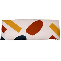 Boho Bohemian Style Design Minimalist Aesthetic Pattern Art Shapes Lines Body Pillow Case (dakimakura)