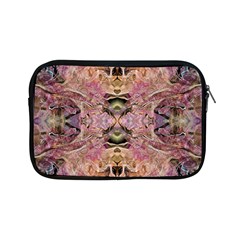 Pink On Brown Apple Ipad Mini Zipper Cases