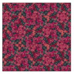 Captivating Botanic Motif Collage Composition Featuring A Harmonious Blend Of Vibrant Reds And Dark Greens  Perfect For Adding A Touch Of Natural Elegance To Any Space Or Garment, Whether It s Adornin