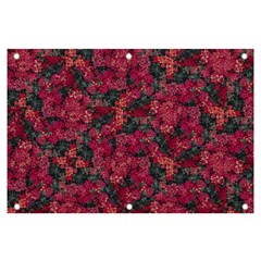 Captivating Botanic Motif Collage Composition Featuring A Harmonious Blend Of Vibrant Reds And Dark Greens  Perfect For Adding A Touch Of Natural Elegance To Any Space Or Garment, Whether It s Adornin by dflcprintsclothing