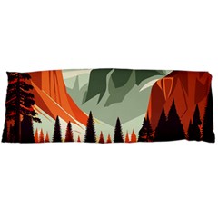 Mountain Travel Canyon Nature Tree Wood Body Pillow Case (dakimakura)