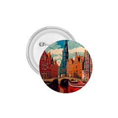 London England Bridge Europe Buildings Architecture Vintage Retro Town City 1 75  Buttons