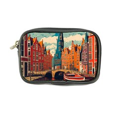 London England Bridge Europe Buildings Architecture Vintage Retro Town City Coin Purse by Maspions