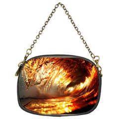 Wave Art Mood Water Sea Beach Chain Purse (one Side)