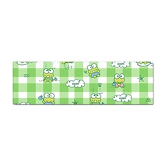 Frog Cartoon Pattern Cloud Animal Cute Seamless Sticker Bumper (10 Pack) by Bedest