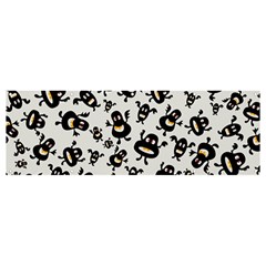 Bacteria Virus Monster Pattern Banner And Sign 12  X 4 