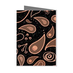 Background Beautiful Decorative Wallpaper Decor Backdrop Digital Graphic Design Trends Unique Style Mini Greeting Cards (pkg Of 8) by Bedest