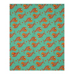 Cute Fish Underwater Sea Ocean Nature Aquarium Goldfish Marine Water Shower Curtain 60  X 72  (medium)  by Bedest