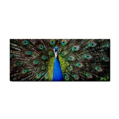 Peacock Bird Feathers Pheasant Nature Animal Texture Pattern Hand Towel by Bedest