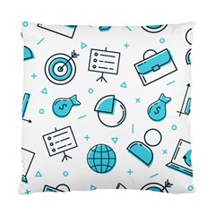 Pattern Business Graphics Seamless Background Texture Desktop Design Concept Geometric Standard Cushion Case (one Side)