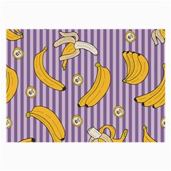 Pattern Bananas Fruit Tropical Seamless Texture Graphics Large Glasses Cloth (2 Sides) by Bedest