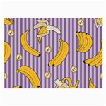Pattern Bananas Fruit Tropical Seamless Texture Graphics Large Glasses Cloth (2 Sides) Front