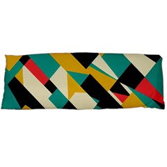 Geometric Pattern Retro Colorful Abstract Body Pillow Case (dakimakura)