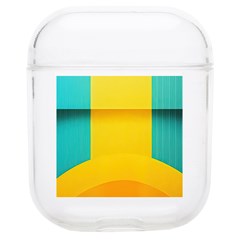 Colorful Rainbow Pattern Digital Art Abstract Minimalist Minimalism Soft TPU AirPods 1/2 Case