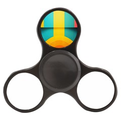 Colorful Rainbow Pattern Digital Art Abstract Minimalist Minimalism Finger Spinner