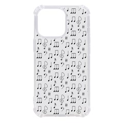 Music Notes Background Wallpaper Iphone 13 Pro Tpu Uv Print Case by Bajindul