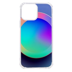 Circle Colorful Rainbow Spectrum Button Gradient Iphone 13 Pro Max Tpu Uv Print Case by Maspions