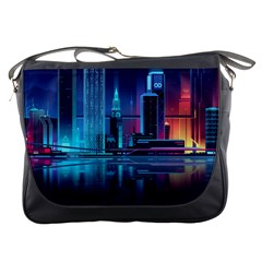 Digital Art Artwork Illustration Vector Buiding City Messenger Bag