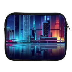 Digital Art Artwork Illustration Vector Buiding City Apple Ipad 2/3/4 Zipper Cases by Maspions