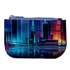 Digital Art Artwork Illustration Vector Buiding City Large Coin Purse