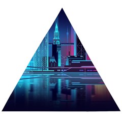 Digital Art Artwork Illustration Vector Buiding City Wooden Puzzle Triangle