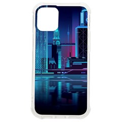 Digital Art Artwork Illustration Vector Buiding City Iphone 12 Mini Tpu Uv Print Case	 by Maspions