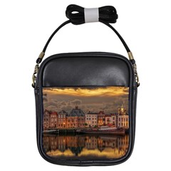 Old Port Of Maasslui Netherlands Girls Sling Bag