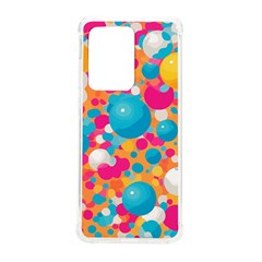 Circles Art Seamless Repeat Bright Colors Colorful Samsung Galaxy S20 Ultra 6 9 Inch Tpu Uv Case