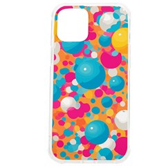 Circles Art Seamless Repeat Bright Colors Colorful Iphone 12 Pro Max Tpu Uv Print Case