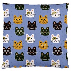 Cat Cat Background Animals Little Cat Pets Kittens Large Cushion Case (Two Sides)