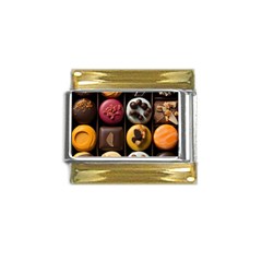 Chocolate Candy Candy Box Gift Cashier Decoration Chocolatier Art Handmade Food Cooking Gold Trim Italian Charm (9mm)