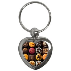 Chocolate Candy Candy Box Gift Cashier Decoration Chocolatier Art Handmade Food Cooking Key Chain (heart)