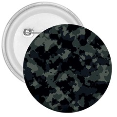 Camouflage, Pattern, Abstract, Background, Texture, Army 3  Buttons