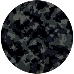 Camouflage, Pattern, Abstract, Background, Texture, Army Uv Print Round Tile Coaster by nateshop
