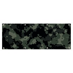 Camouflage, Pattern, Abstract, Background, Texture, Army Banner And Sign 8  X 3  by nateshop