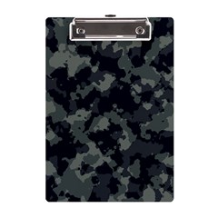 Camouflage, Pattern, Abstract, Background, Texture, Army A5 Acrylic Clipboard by nateshop