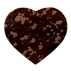 Camouflage, Pattern, Abstract, Background, Texture, Army Heart Wood Jewelry Box