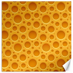 Cheese Texture Food Textures Canvas 12  X 12  by nateshop