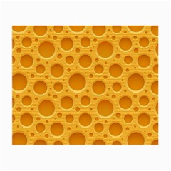 Cheese Texture Food Textures Small Glasses Cloth (2 Sides) by nateshop