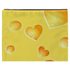 Cheese Texture, Macro, Food Textures, Slices Of Cheese Cosmetic Bag (xxxl)