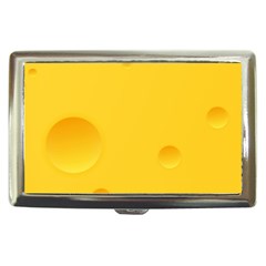 Cheese Texture, Yellow Backgronds, Food Textures, Slices Of Cheese Cigarette Money Case by nateshop