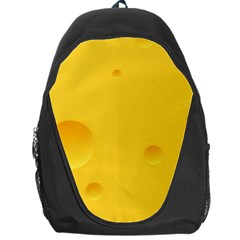 Cheese Texture, Yellow Backgronds, Food Textures, Slices Of Cheese Backpack Bag by nateshop