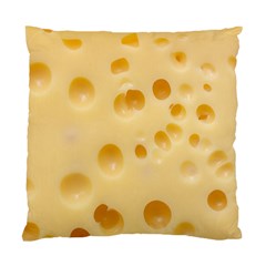 Cheese Texture, Yellow Cheese Background Standard Cushion Case (two Sides) by nateshop