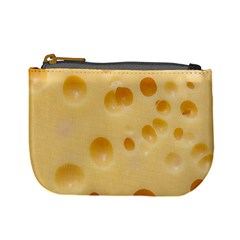 Cheese Texture, Yellow Cheese Background Mini Coin Purse by nateshop