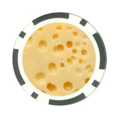 Cheese Texture, Yellow Cheese Background Poker Chip Card Guard (10 Pack)