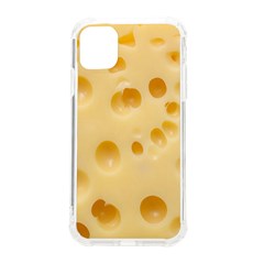 Cheese Texture, Yellow Cheese Background Iphone 11 Tpu Uv Print Case by nateshop