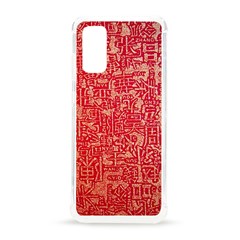 Chinese Hieroglyphs Patterns, Chinese Ornaments, Red Chinese Samsung Galaxy S20 6 2 Inch Tpu Uv Case by nateshop