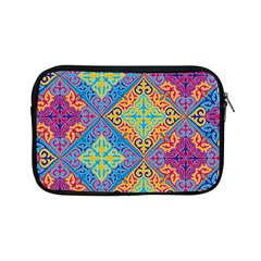 Colorful Floral Ornament, Floral Patterns Apple Ipad Mini Zipper Cases