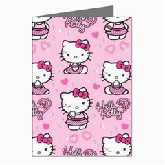 Cute Hello Kitty Collage, Cute Hello Kitty Greeting Cards (pkg Of 8) by nateshop